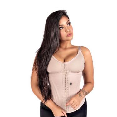 Imagem de Cinta modeladora com 16 barbatanas sem bojo (shapewear power) - MB CIN