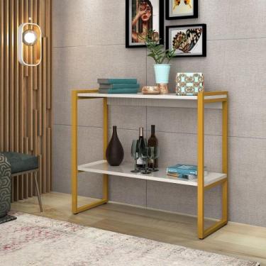 Imagem de Aparador Decorativo ou Cantinho do Café Isis c/Prateleira - Daiashopp,