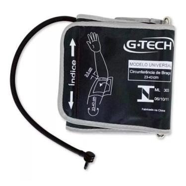 Imagem de Braçadeira Aparelho Medidor De Pressão Digital De Braço GG - G-TECH