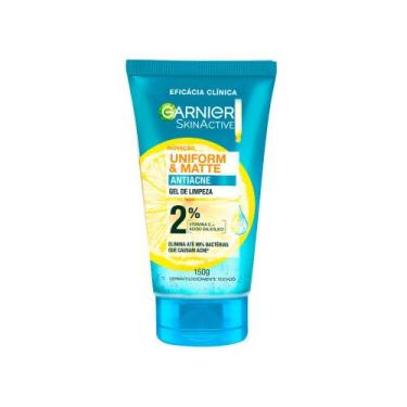 Imagem de Gel de Limpeza Facial Garnier Uniform & Matte Antiacne 150g