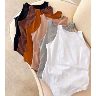 Imagem de Body Kiara Plus Size Especial Moda Fashion Clássico Elegante Modela Ba