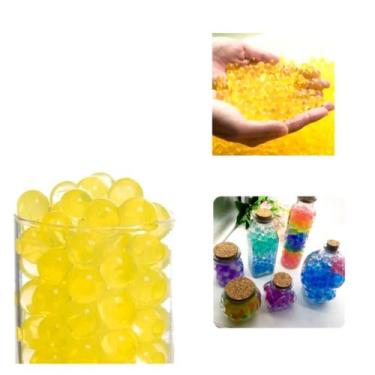 Imagem de Bolinhas de Gel Orbezz Amarela 1.400un 20g Cresce c/Água - GabiJovi