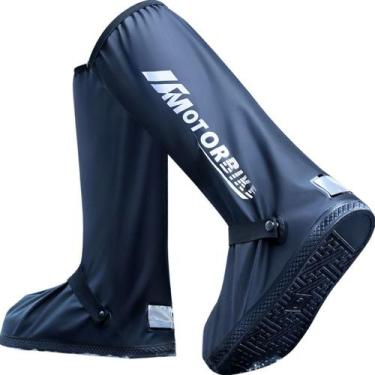 Imagem de Capa Protetora Chuva Resistente para Botas Calçados Tênis Sapatos Anti