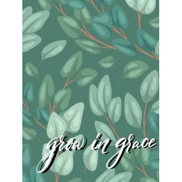 Imagem de Grow is Grace Bullet Dot Journal Green Leafy Plants