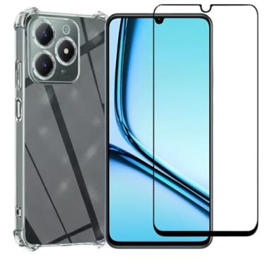 Imagem de Blance, Kit, Capa Anti-Shock + Película 3D Premium Para Realme Note 50 4g