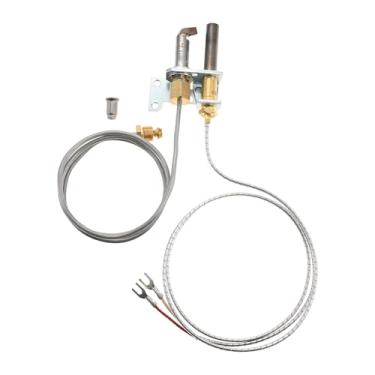 Imagem de SURIEEN Conjunto de queimador piloto LP a gás natural, conjunto piloto de 91 cm condutores milivolts, substituição para sistema de queimador de chamas variável Grand Canyon (Grand Canyon Millivolt
