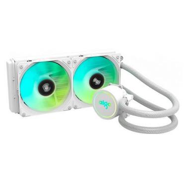 Imagem de Water Cooler para Processador Aigo AC 240 RGB - Branco, branco