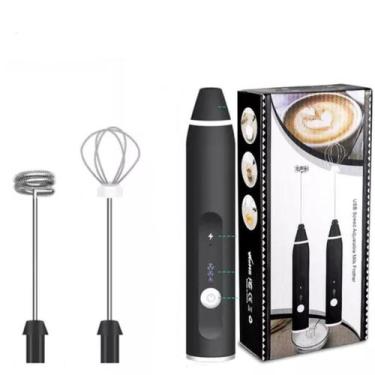 Imagem de Mixer Portátil Elétrico USB Cor Branco Recarregável - LIPPIN