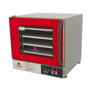 Imagem de Forno Turbo Elétrico Fast Oven Digital Vermelho Progás Prp-004 Plus 127v