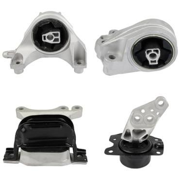 Imagem de SCITOO Conjunto de montagem de motor e transmissão para Chevrolet Equinox 2010-2017 para GMC Terrain 2010-2017 Substituir OE A5553 A5707 A5554 A5633