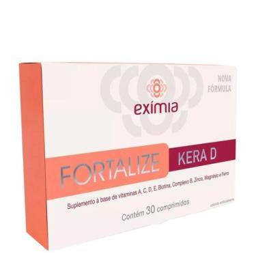 Imagem de FQM Melora Eximia Fortalize Kera D Suplemento Vitamínico 30 Comprimido