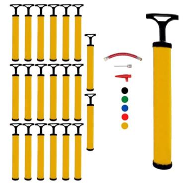 Imagem de Kit Com 20 Bombas Para Inflar Bolas Futebol Basquete Vôlei Bexigas Balões Boias Upa Upa Revenda Lojista