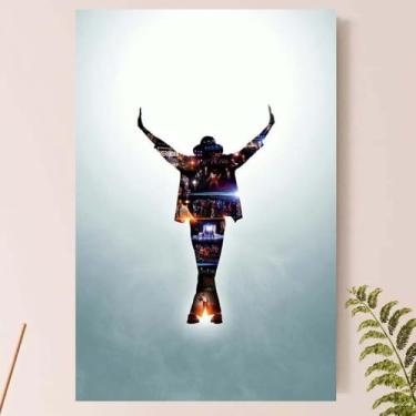 Imagem de Placa Quadro Decorativo Mich.ael Jacks.on - Rei do Pop (Michael_06)