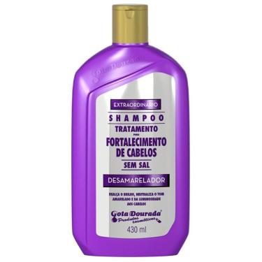 Imagem de Shampoo Gota Dourada Desamarelador 430ml