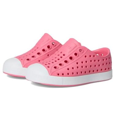 Imagem de Native Shoes Tênis infantil unissex Jefferson (bebê/criança pequena), Flamingo rosa/concha branca, 11 Little Kid