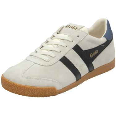 Imagem de Gola Tênis masculino Elan, Branco/preto/luar, 40