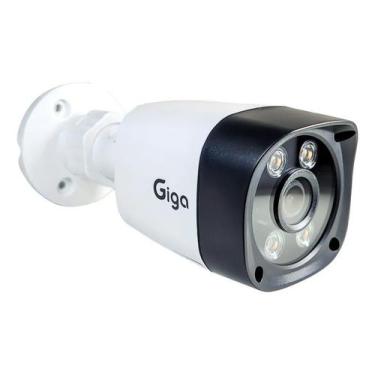 Imagem de Camera ip 3mp poe giga  2.8mm 30m 1/4 bullet ip66 full color gs0377 r.