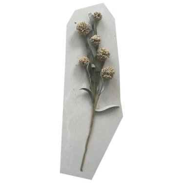 Imagem de Yawwind Bola de flores artificiais de 43 cm, 6 peças, buquê de crisântemo (branca)