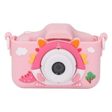 Imagem de Câmera Digital Infantil Com Câmeras Duplas 2.0 I IPS Screen, Jogos Embutidos, Gabinete de Silicone para Jovens Fotógrafos