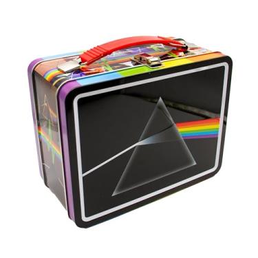 Imagem de AQUARIUS Pink Floyd DSOM Fun Box - Sturdy Tin Storage Box with Plastic Handle & Embossed Front Cover - Officially Licensed Pink FloydMerchandise & Collectible Gift