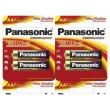 Imagem de Pilha Alcalina Aa 1,5V Lr6-2Bt480 Panasonic (Blister 20 Uni)
