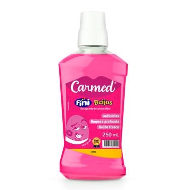 Imagem de Enxaguante Bucal Carmed Fini Beijos com Flúor 250ml
