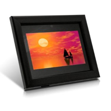 Imagem de Aluratek Moldura para foto digital ADMPF007F com controle remoto