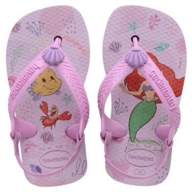 Imagem de Chinelo Havaianas Infantil Baby Disney Classics com Elástico, 20, Lava