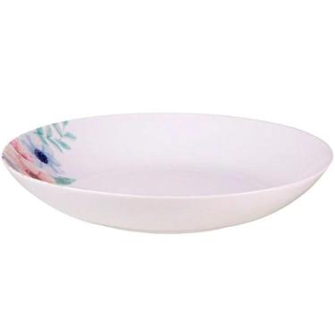 Imagem de Kit Jogo De Pratos Fundo Sopa 4pçs 4 Pessoas Floratta 22cm