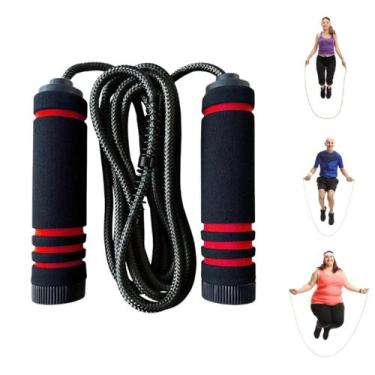 Imagem de Corda De Pular Cross Jump Rope Resistente Profissional Fit - Saav GYM