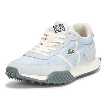 Imagem de Lacoste Tênis feminino L-Spin Deluxe, Cinza claro/cinza escuro, 6.5