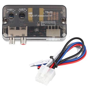 Imagem de Conversor de áudio do carro Adaptador de estéreo alto a baixo de nível para amp de amp de automóvel CD player player