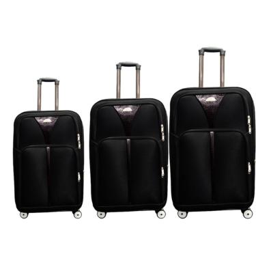Imagem de Kit Mala Viagem Expansivel 360º 4 Rodas Giratoria 3 Peças