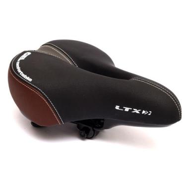 Imagem de Selim Banco para bicicleta Caloi Confortavel Ltx Confort Gel 2 Molas P