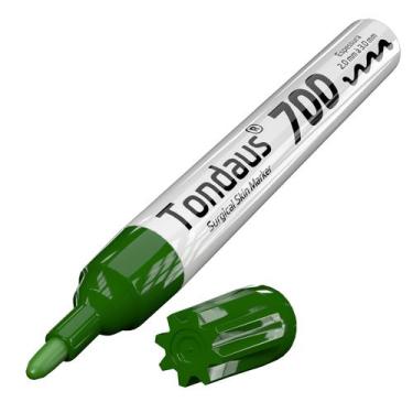 Imagem de CANETA MARCAÇÃO CIRÚRGICA 2.0 a 3.0MM VERDE 01UN TONDAUS 700, VERDE