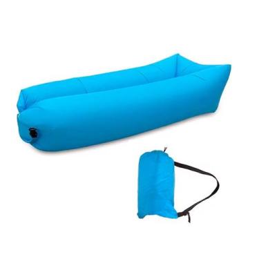 Imagem de Saco Inflável Portátil Ideal para Dormir na Natureza - RELET