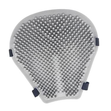 Imagem de Generic Almofada de assento para motocicleta, capa de assento para motocicleta, suporte ergonômico universal, massagem para pilotagem, protetor de selim