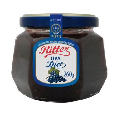 Imagem de Geleia Diet de Uva 260g - Ritter