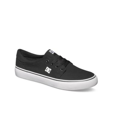 Imagem de DC Tênis de skate Trase Tx feminino, Preto/branco, 7.5