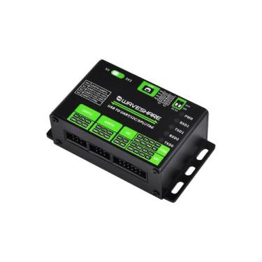 Imagem de Conversor USB para UART/I2C/SPI/JTAG Waveshare