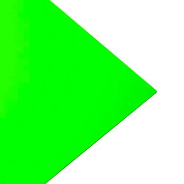 Imagem de Placa em Eva Lisa 1.5mm Verde Fluorescente 40x60cm com 10 Unidades, BRW