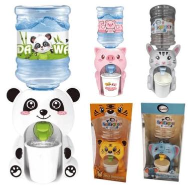 Imagem de Mini Bebedouro De Plastico Com Mini Galao E Copos Na Caixa - Cosy