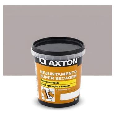 Imagem de Rejunte Acrilico Profissional Cinza 1 Kg Axton