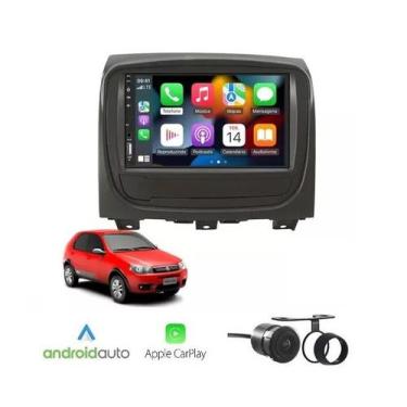 Imagem de Kit Multimídia Palio Way 2014 / 2018 7 Pol CarPlay AndroidAuto Sem Fio