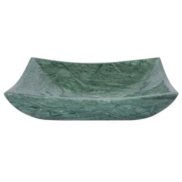 Imagem de Eden Bath EB_S011DG-P Pia de vaso de pedra zen profunda - mármore verde escuro