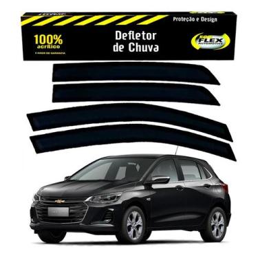 Imagem de Jogo Calha Defletor Chuva Onix 1.0 12v 2019 A 2024 - Ecoflex