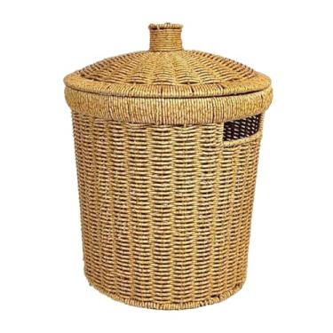 Imagem de DimyFew Cesto de roupa suja, organizador de brinquedos, cesto de tecido, de roupa suja para quarto, sala de estar, berçário, casa, brinquedos, L