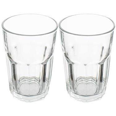 Imagem de Jogo de Copo de Vidro Isis Transparente 360ml 2 Peças - Vista Home