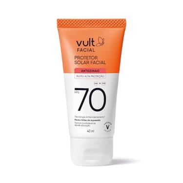 Imagem de VULT PROTETOR SOLAR FACIAL ANTISSINAIS FPS70 40ml