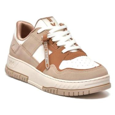 Imagem de Tênis Casual Feminino Via Marte 219-003-02, Bege, 38